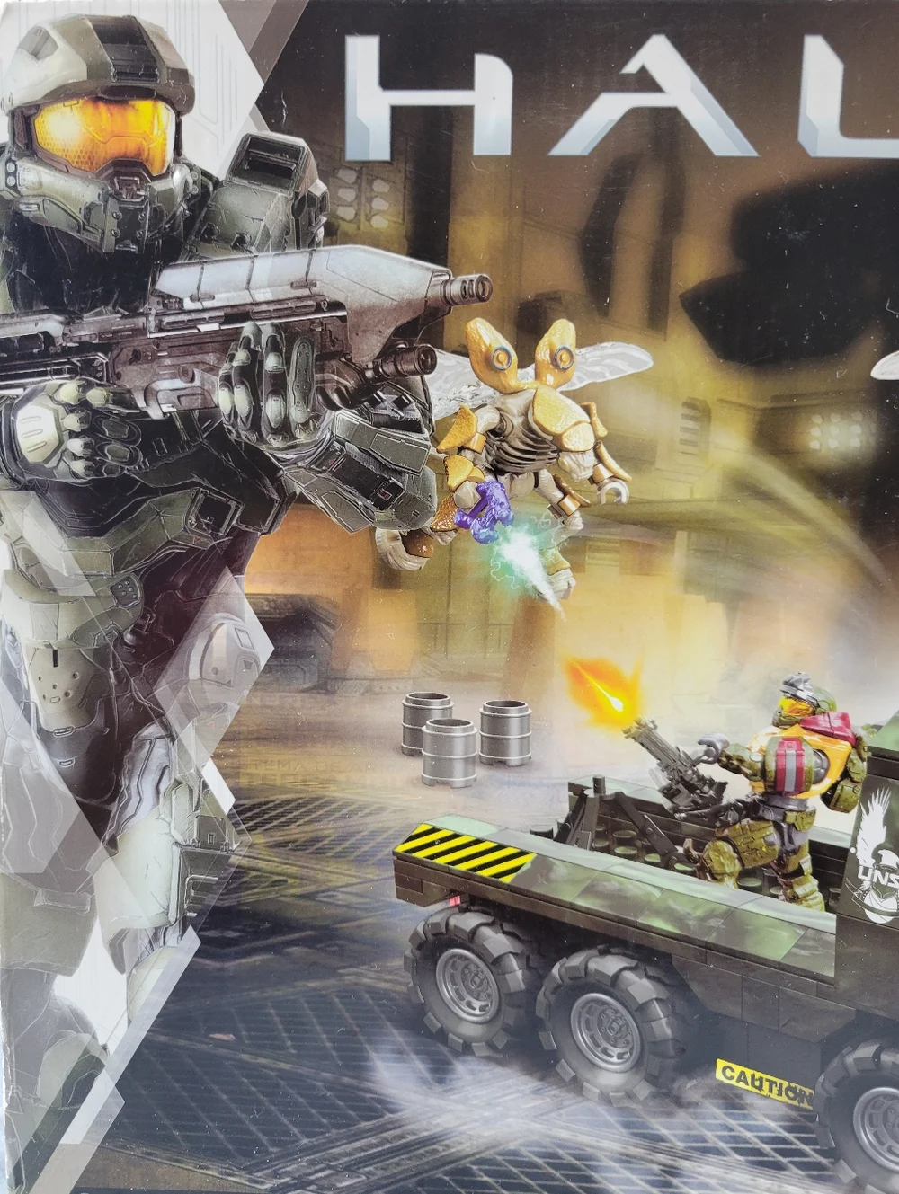 New Sealed Mega Bloks HALO Covenant Drone 378 Pc set Model#: CND03